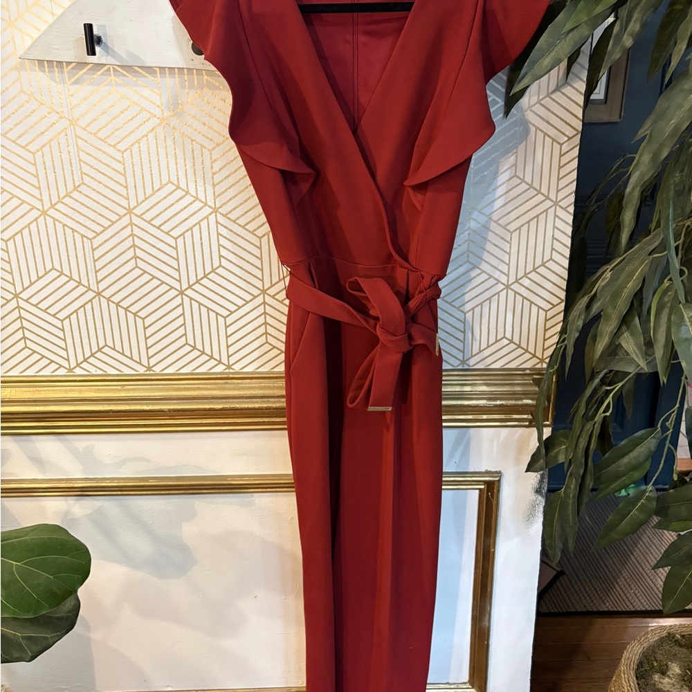 Tommy Hilfiger Bold Red Jumpsuit